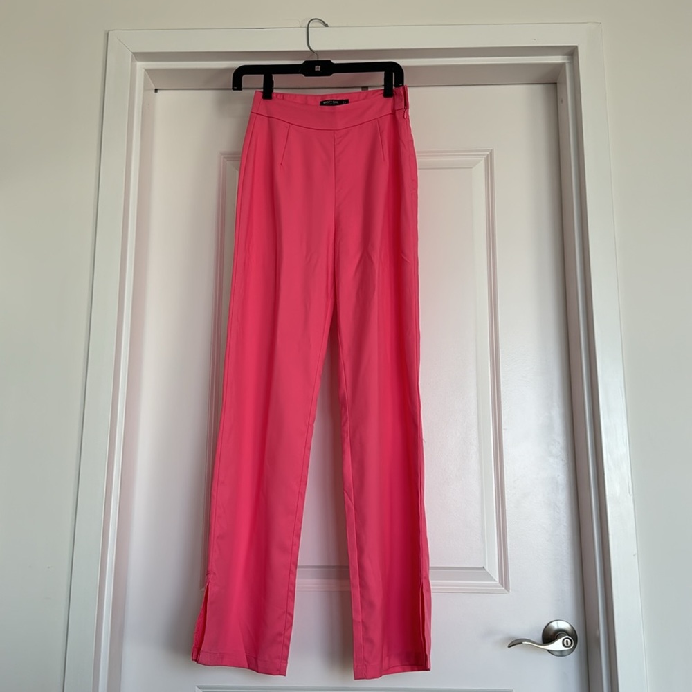 Split him tailored pants from Nasty Gal